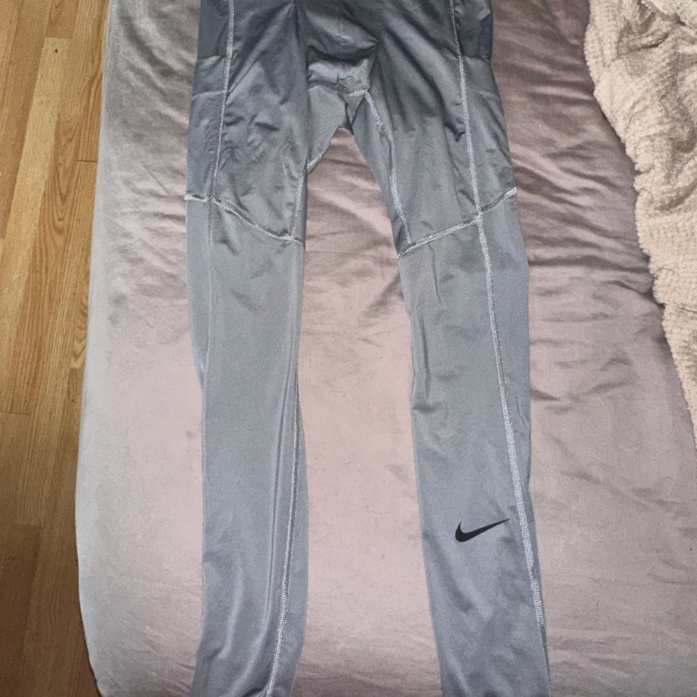 Nike Kids Silver Leggings